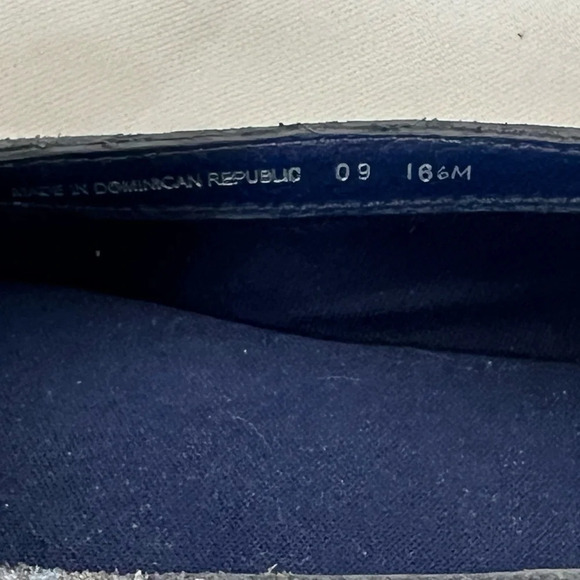 Jack Rogers Pineapple Flats Loafers Grey Suede Leather Size 6 - Picture 8 of 9